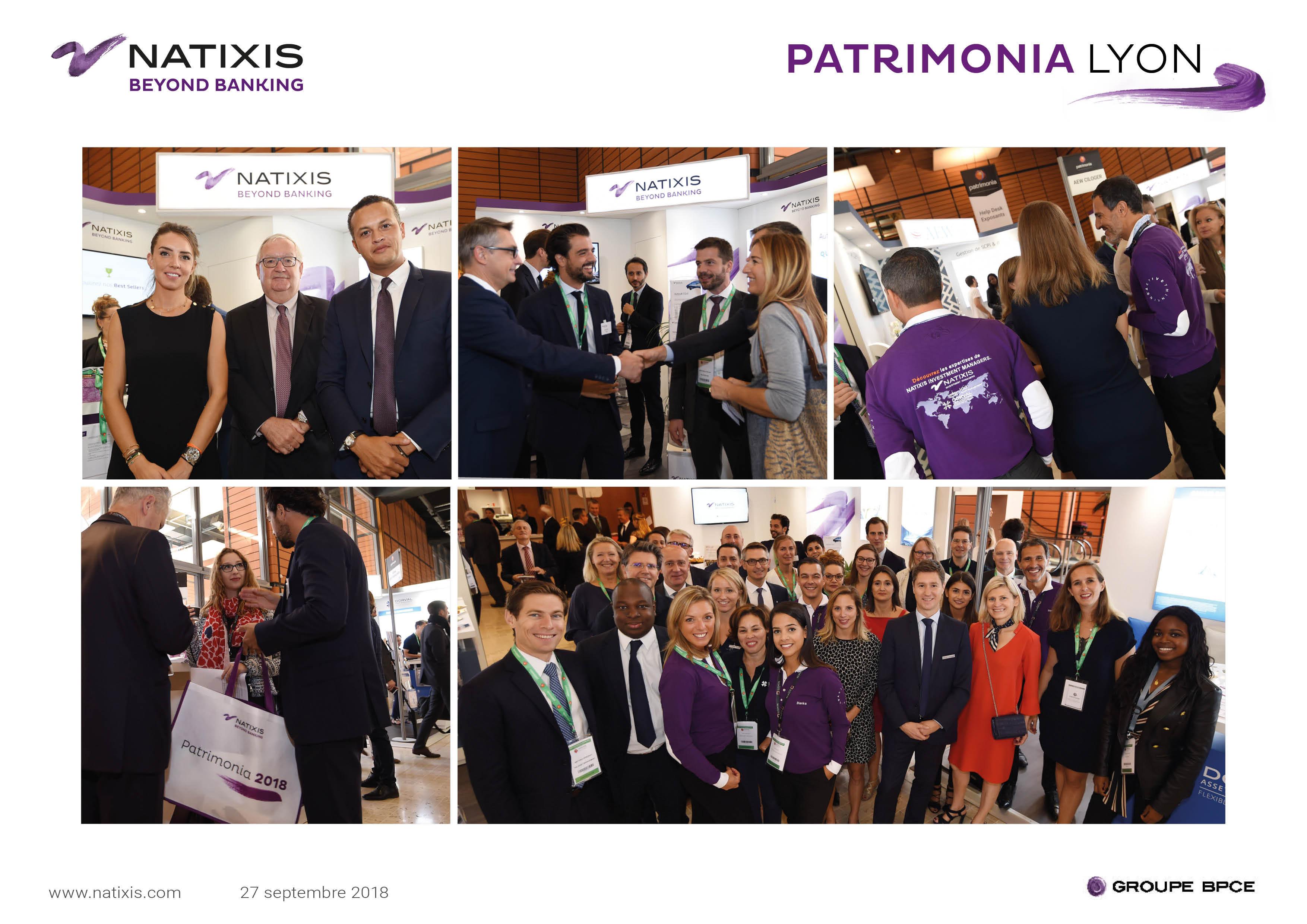 Natixis présente à la 25ème édition de la Convention Patrimonia !