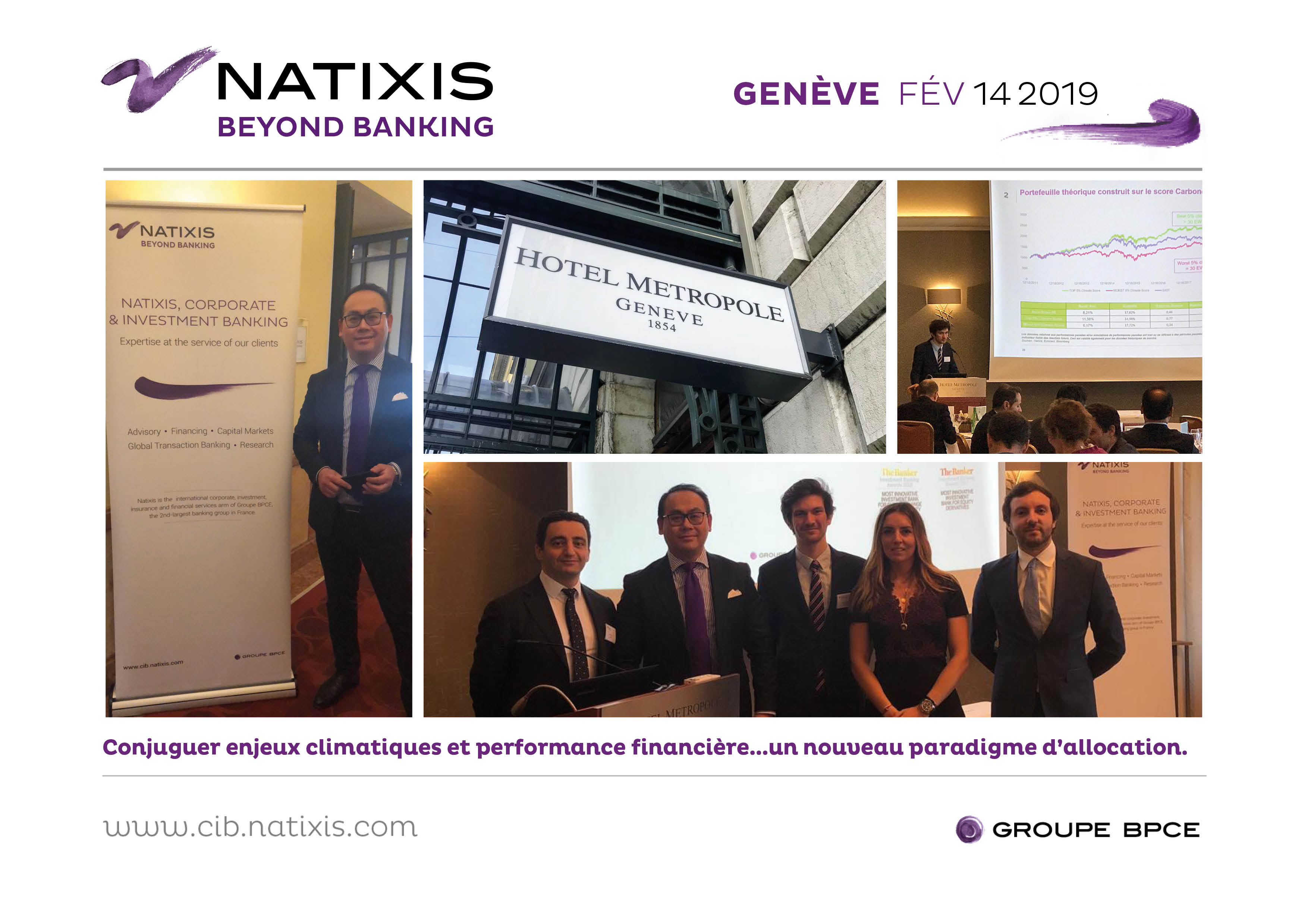 Conférence à Genève sur les nouveaux enjeux financiers et climatiques