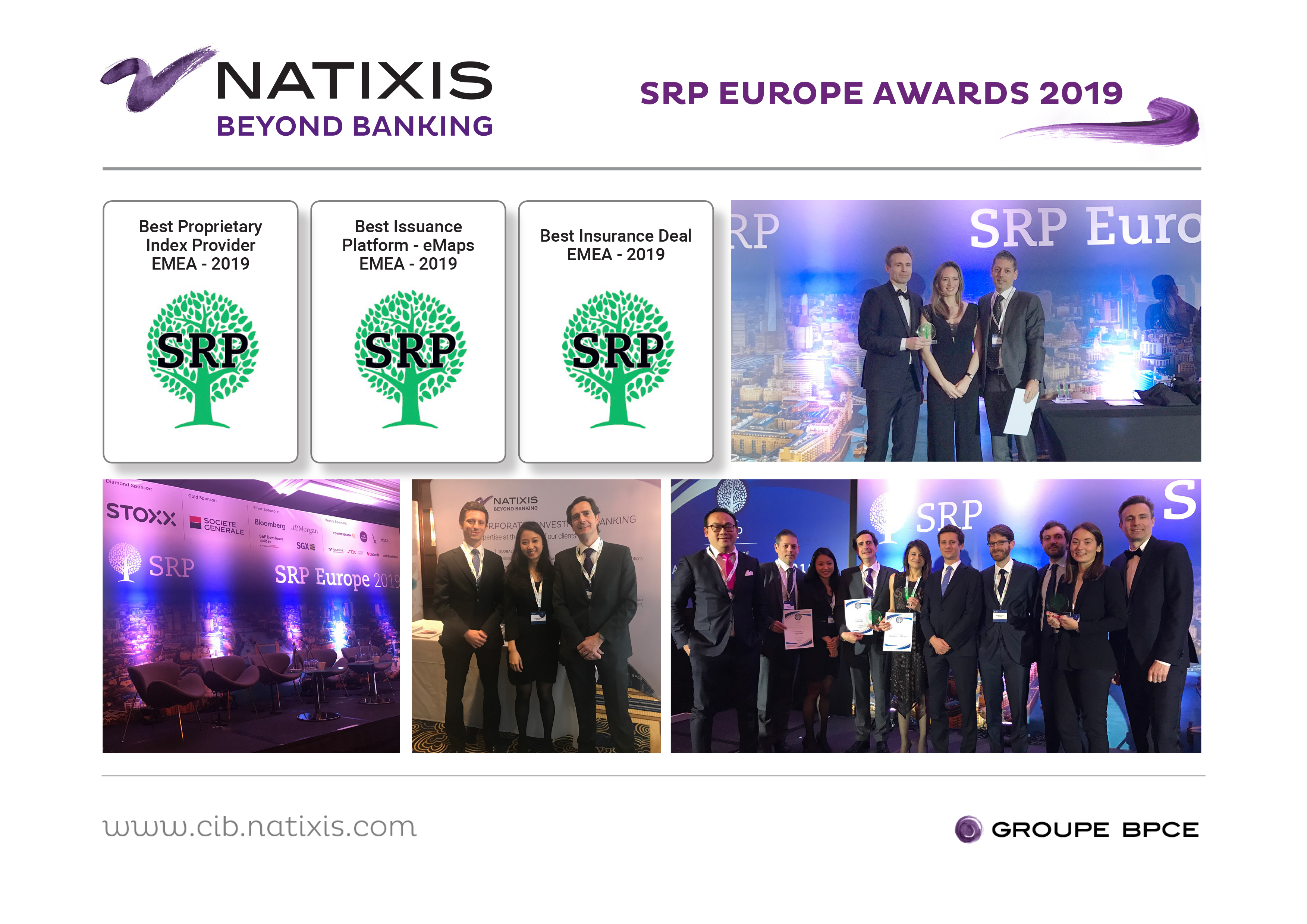 Natixis Equity Derivatives wins three SRP Awards in 2019