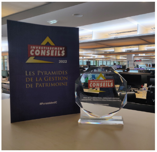 Agapan primée aux Pyramides de la Gestion de Patrimoine !