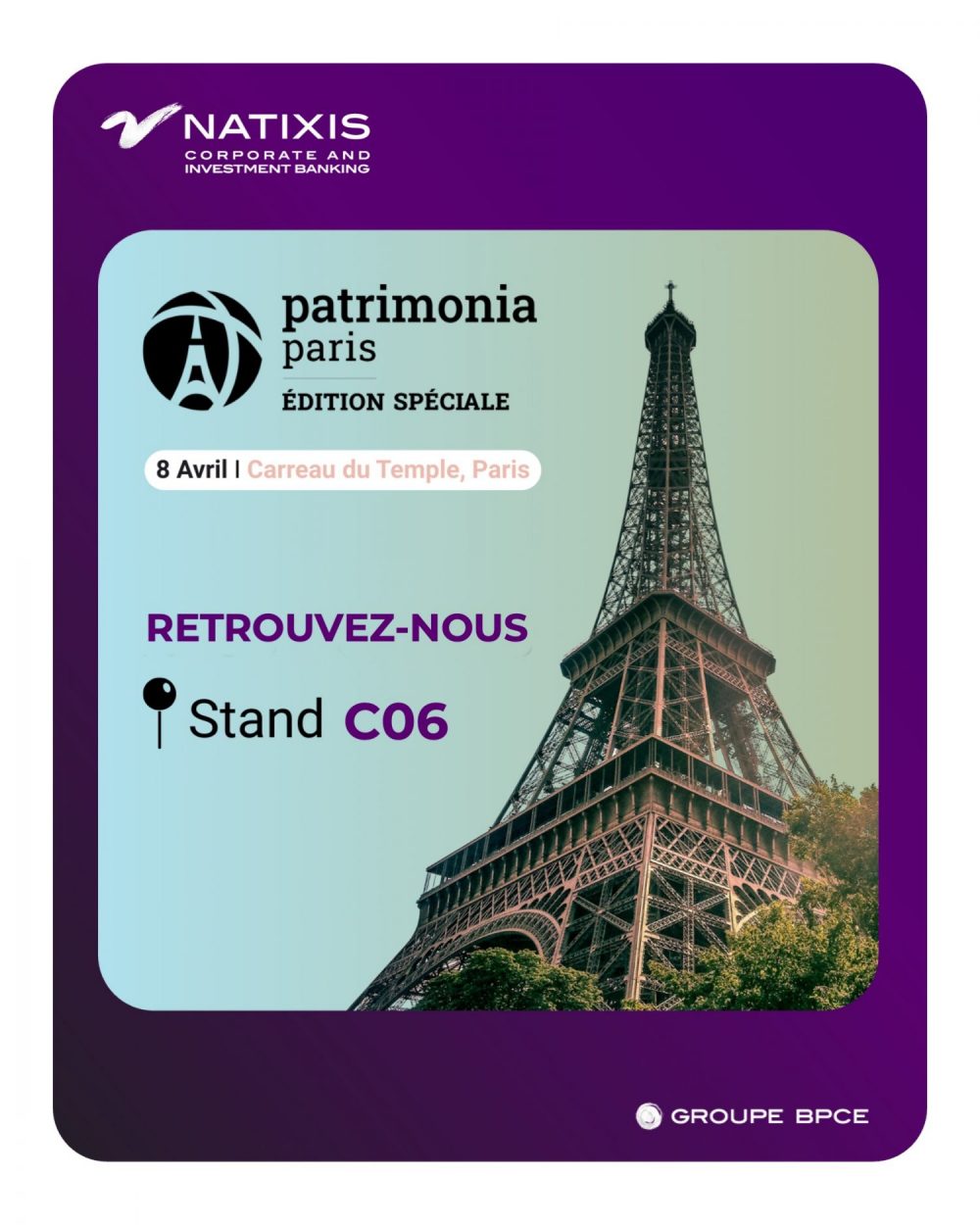 Cap sur Patrimonia Paris !